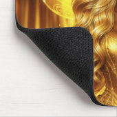 金威厳のあるの魔界のファンタジー女王 マウスパッド (コーナー)