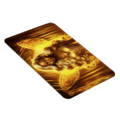 金威厳のあるの魔界のファンタジー女王 マグネット (右側)