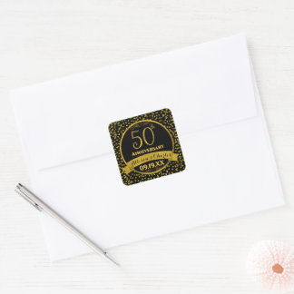 金婚式50周年記念 スクエアシール