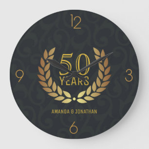 金婚式50周年記念 ラージ壁時計