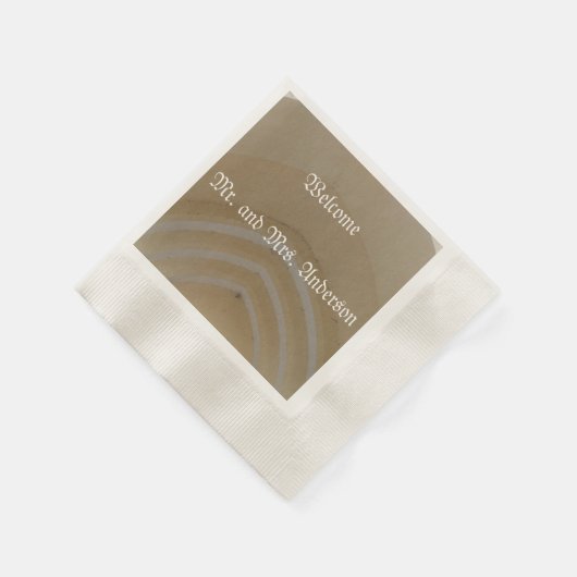金婚式 ゲスト名  縁ありカクテルナプキン (角)