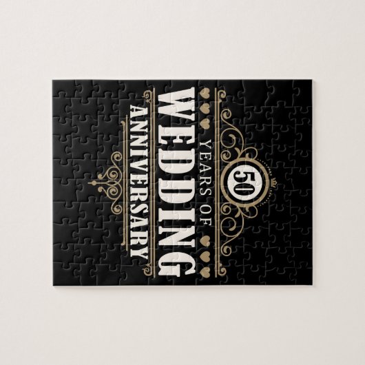 金婚式 ジグソーパズル (横)