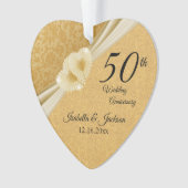 金婚式(結婚50周年)記念 オーナメント (正面)