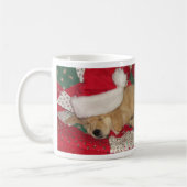 金子犬の休日のマグ コーヒーマグカップ (左)