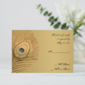 金孔雀の応答カード 出欠カード (スタンド正面)