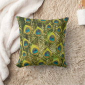 金孔雀 クッション (ブランケット)