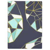 金宝石は|の濃紺及びターコイズの輪郭を描きます クリップボード (裏面)