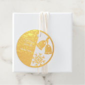 金実在箔クリスマスベル フェイバータグ (箱)