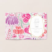 金実在箔フローラベビーシャワー恵み 箔カード (内部)