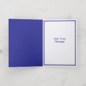 金実在箔喜び折り畳みテンプレートカード 箔シーズンカード (内側レイダウン)