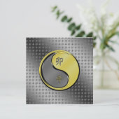 金属うさぎの年 カード (スタンド正面)