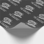 金属おもしろい加工ことわざの溶接パパ ラッピングペーパー (角)