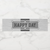 金属およびスチール製の飲料ラベル ペットボトルラベル (シングルラベル)