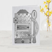 金属および鋼パパ飲料カード カード (黄色い花)