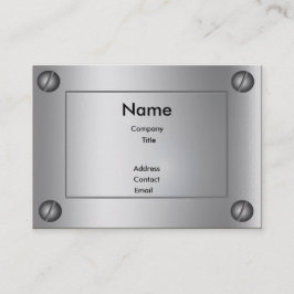 金属お洒落グルービー – 名刺