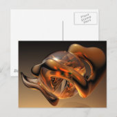 金属とガラス ポストカード (正面/裏面)