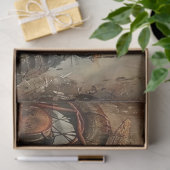 金属と錆のオートバイ 薄葉紙 (ギフト)