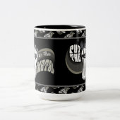 金属に足を踏む ツートーンマグカップ (中央)