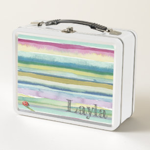 金属のお弁当箱 - お昼時のてんとう虫 メタルランチボックス