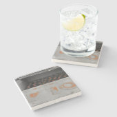 金属のクーラー ストーンコースター (横)