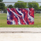 金属のグロメットが付いているアメリカの屋外の旗 横断幕 (インサイチュ)