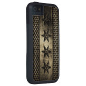 金属のシカゴの汚い旗 Case-Mate iPhoneケース (裏面/右)