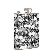 金属のスカルのフラスコ フラスク (右)