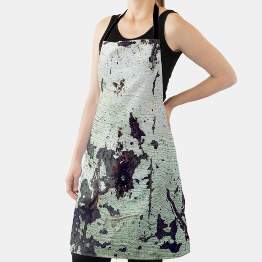 金属のテクスチャと傷とクラック要約, エプロン (インサイチュ)