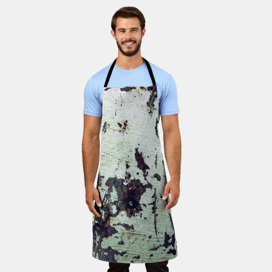 金属のテクスチャと傷とクラック要約, エプロン (着用した状態)