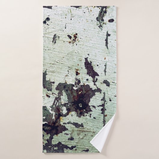 金属のテクスチャと傷とクラック要約， バスタオル (バスタオル)