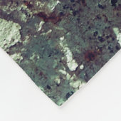 金属のテクスチャと傷とクラック要約， フリースブランケット (角)