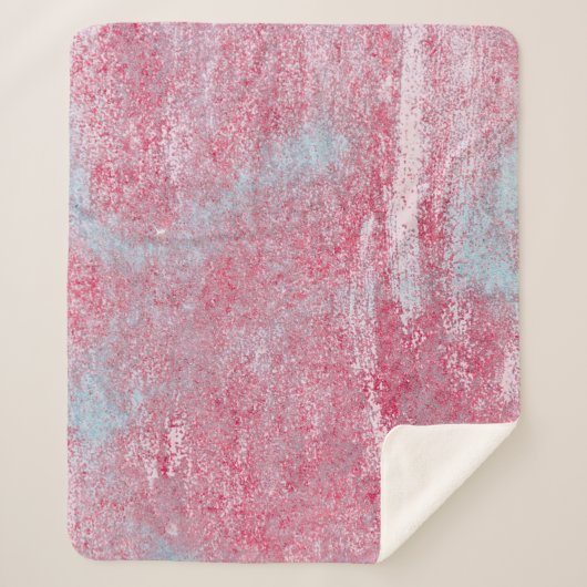 金属のテクスチャに傷やクラック抽象芸術、  シェルパブランケット (正面)