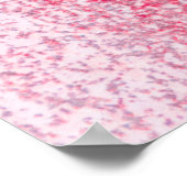 金属のテクスチャに傷やクラック抽象芸術、 ポスター (角)