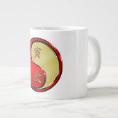金属のトラ ジャンボコーヒーマグカップ (正面右)