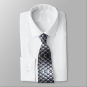 金属の光沢のあるパターン都市コンテンポラリー ネクタイ (タイ)