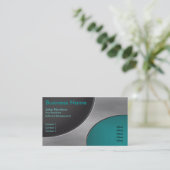 金属の切り出しは名刺を一周します 名刺 (スタンド正面)