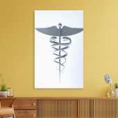 金属の医学的結節 キャンバスプリント (インサイチュ (リビング))