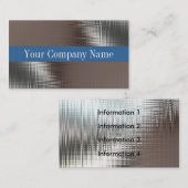 金属の名刺 名刺 (正面/裏面)