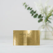 金属の図形希望ウェル金ゴールドID648 エンクロージャーカード (スタンド正面)