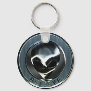 金属の外国の頭部05 Keychain キーホルダー