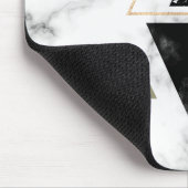 金属の大理石の幾何学的設計 マウスパッド (コーナー)