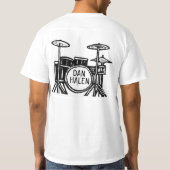 金属の店、ダンHALEN Tシャツ (裏面)