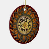 金属の日曜日の素晴らしさ セラミックオーナメント (右)