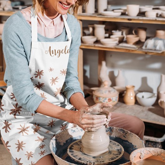 金属の星 – 銅 エプロン