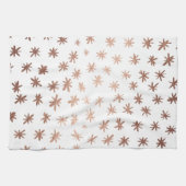 金属の星 – 銅 キッチンタオル (横)