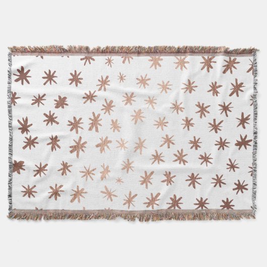 金属の星 – 銅 スローブランケット (正面)