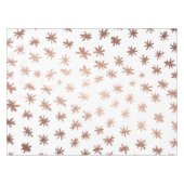 金属の星 – 銅 テーブルクロス (正面(横))