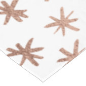 金属の星 – 銅 テーブルクロス (アングル)