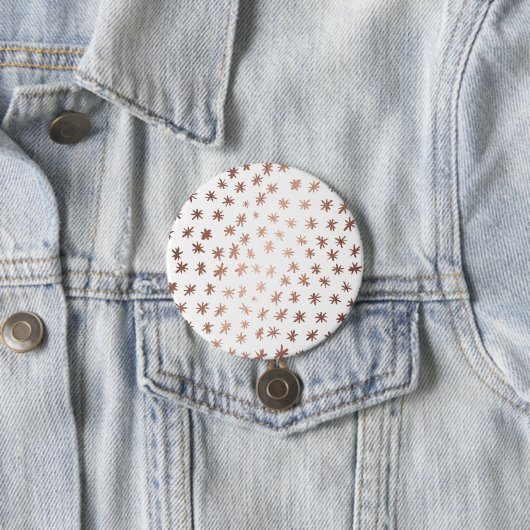 金属の星 – 銅 缶バッジ (インサイチュ)