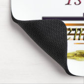 金属の検出は私の退職に関する諸計画です マウスパッド (コーナー)